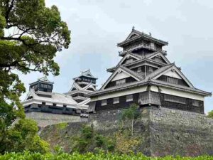 日本三名城のひとつ熊本城（撮影：生方正）